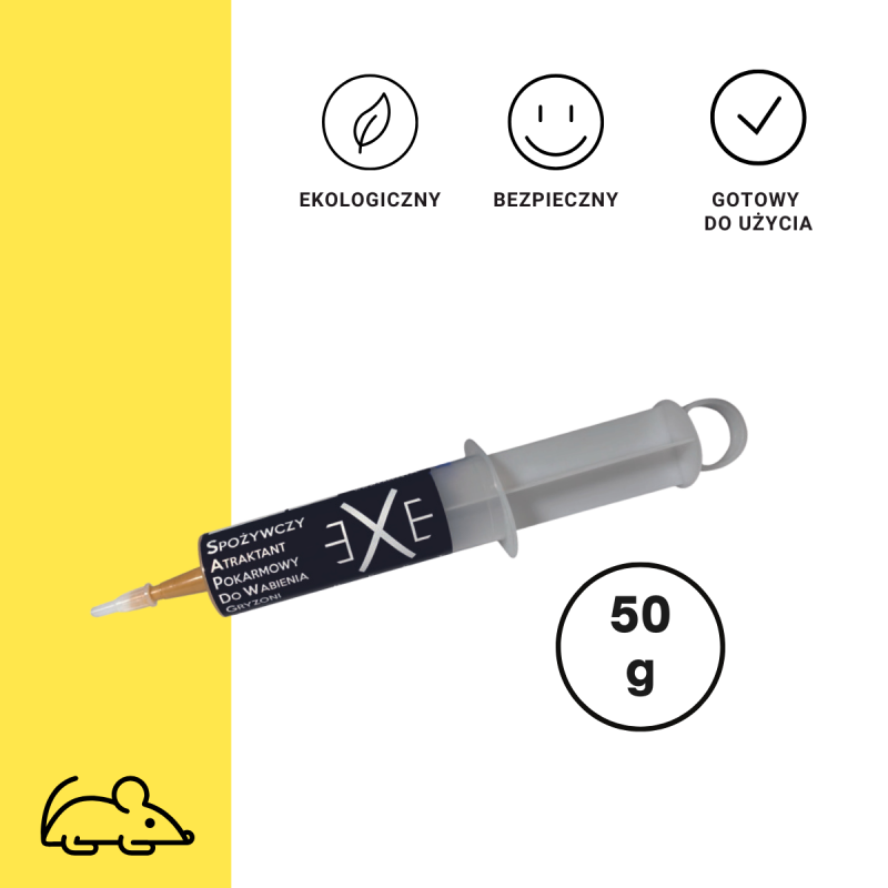 Wabik na szczury i myszy EXEPEST, gotowy do użycia, bezpieczny - nie zawiera substancji trujących
