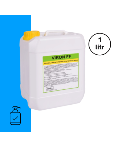 VIRON FF 1 l preparat do dezynfekcji – chlewy, obory, kurniki, jajka, szklarnie, pieczarkarnie