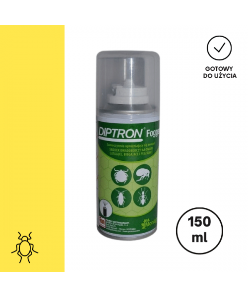 DIPTRON FOGGER 150 ml, aerozol samo oprÃ³Å¼niajÄ…cy, zamgÅ‚awianie pomieszczeÅ„, preparat na owady