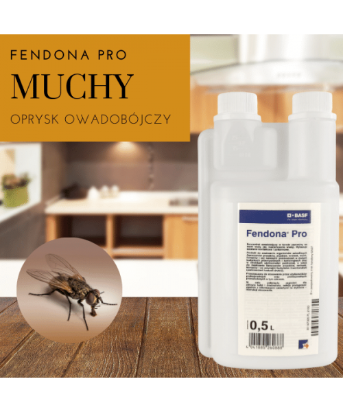 FENDONA PRO 500 ml oprysk na muchy, zwalczanie owadów w pomieszczeniach