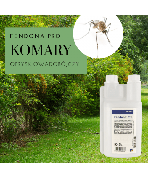 FENDONA PRO 500 ml oprysk na komary, zwalczanie owadów w pomieszczeniach