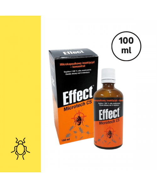 EFFECT MICROTECH CS 100 ml, oprysk na pluskwy i inne owady biegające