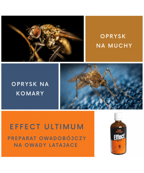 EFFECT ULTIMUM oprysk na muchy, oprysk na komary