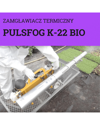 PULSFOG K-22 BIO zamgławiacz termiczny, dwa zbiorniki 5 litrów