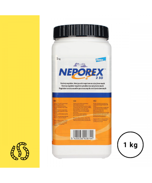 NEPOREX 2SG larwicyd na muchy, preparat na larwy much, oprysk i posypywanie, 1 kg